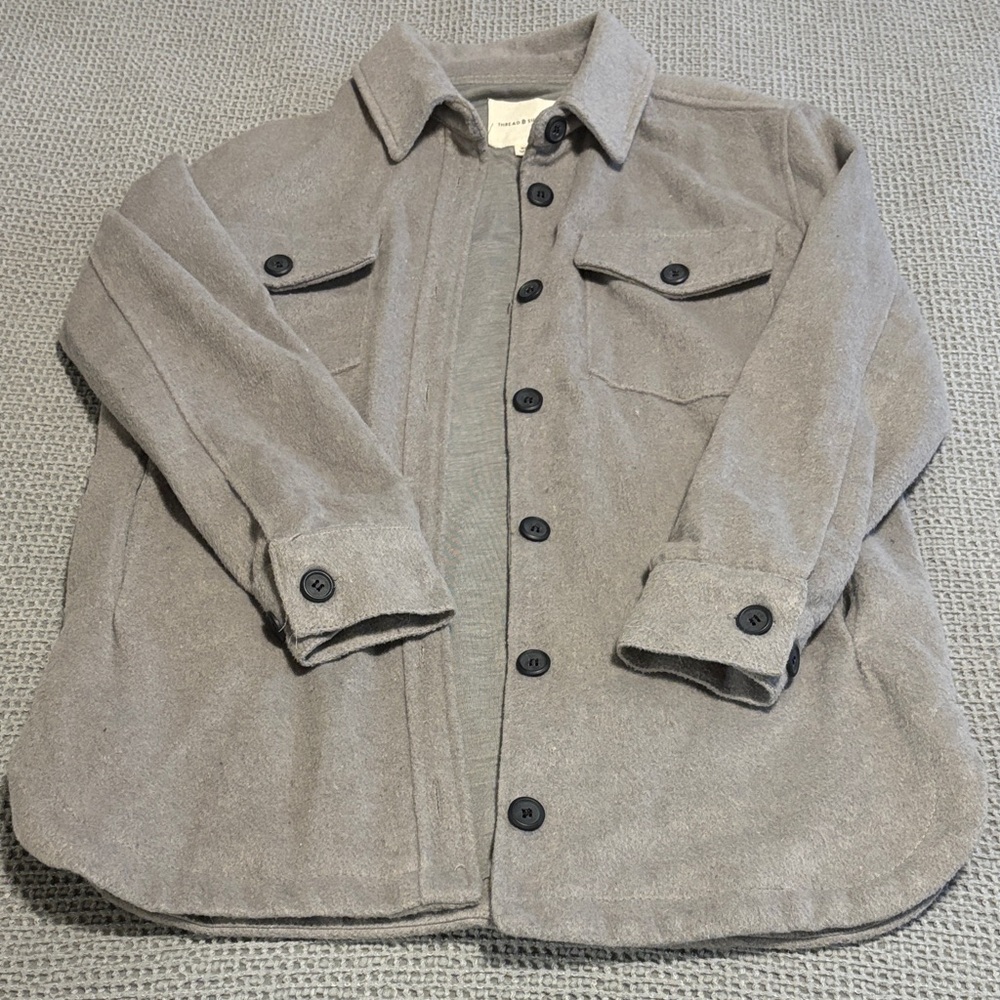 Thread & Supply Light Gray Jacket - image 1